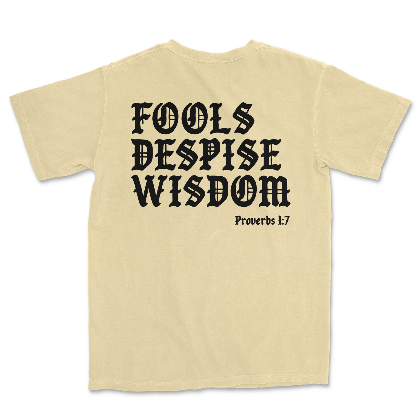DON'T BE A FOOL | Christian Graphic | Bold Faith Unapologetic Shirt