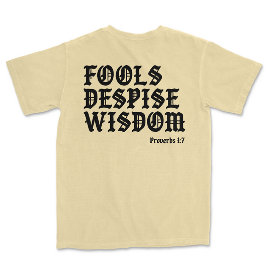 DON'T BE A FOOL | Christian Graphic | Bold Faith Unapologetic Shirt